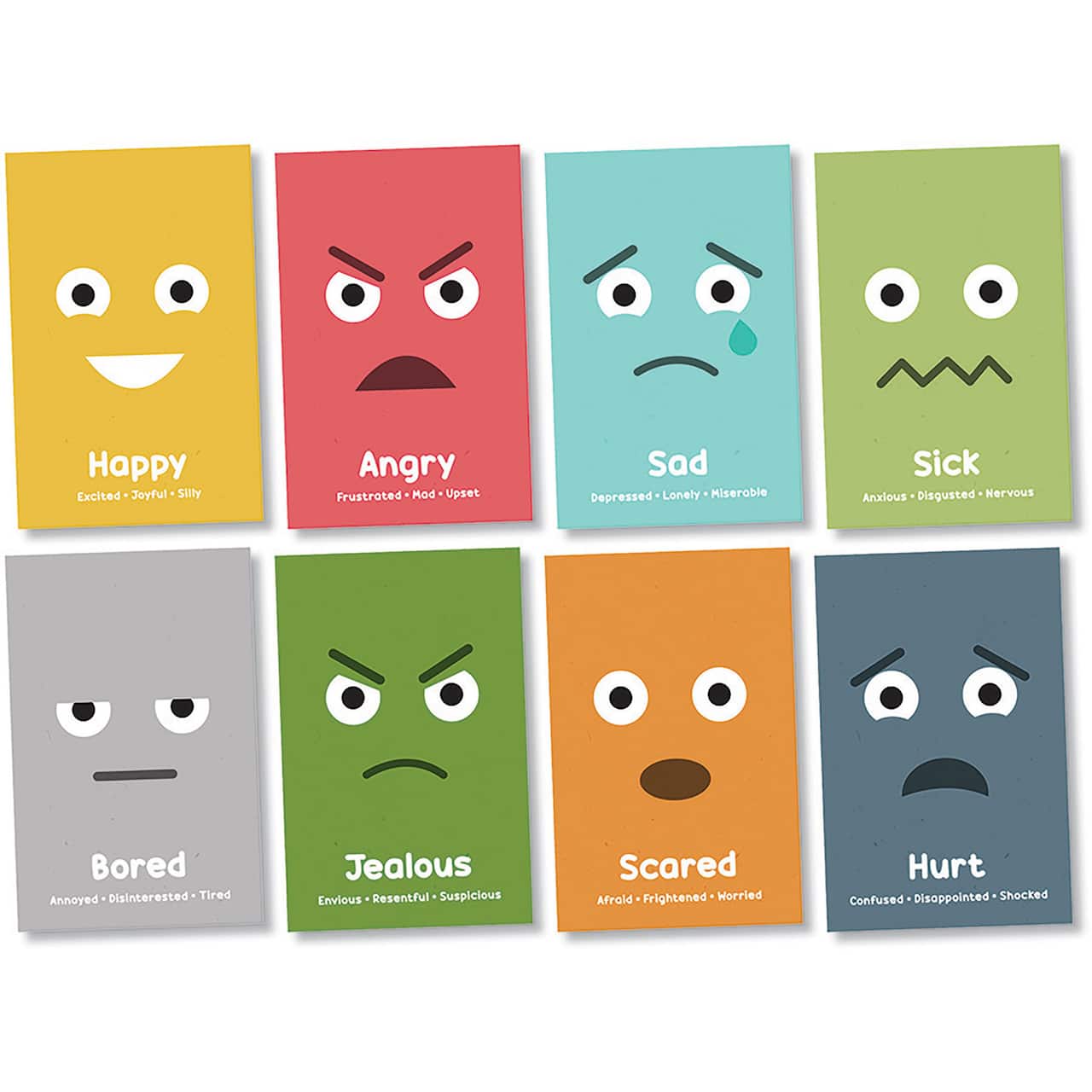 North Star Teacher Resources SEL Identifying Emotions Bulletin Board Set